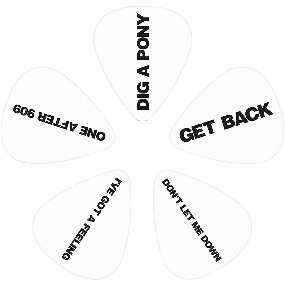 DAddario Planet Waves Beatles Light Guitar Picks, Get Back