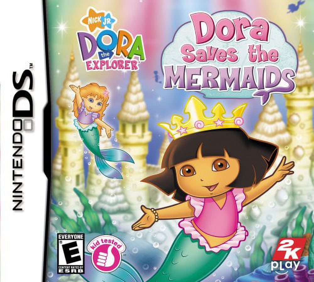 Dora The Explorer: Dora Saves The Mermaids Nds - LetS Go Save Mermaid Kingdom In This Nintendo Ds Game