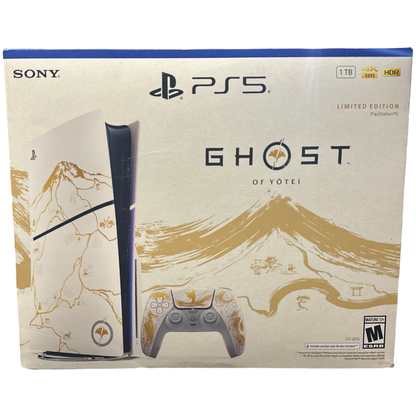 PlayStation 5 Slim Console [Ghost Of Yotei Gold Limited Edition] - Playstation 5