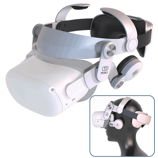 Metory Oculus Quest 2 Head Strap Set With Sound Earmuffs For Oculus Quest 2