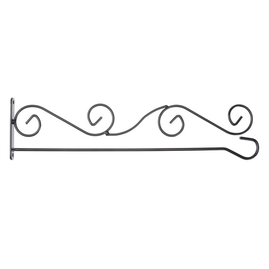 Hemoton Flag Garden Holder Stand Scroll Hanger Bracket Wall Yard Banner Mailbox Post Flagpole Christmas