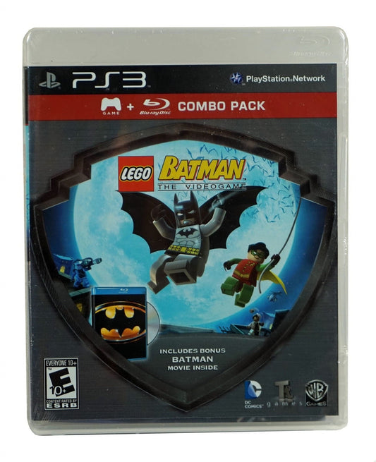 LEGO Batman PS3 - Silver Shield Combo Pack - Includes Batman Movie - Playstation 3