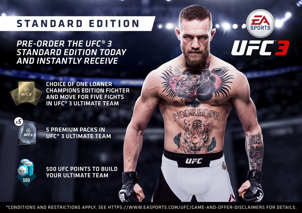 Mecca-Electronic Arts 73542 UFc 3 PS4 game