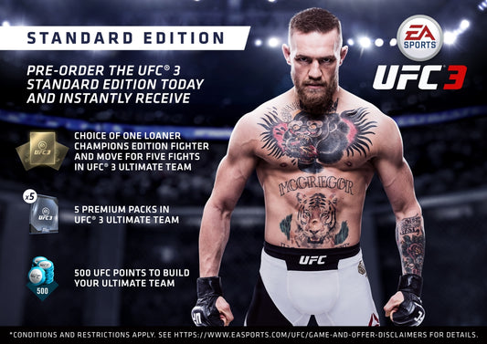 Mecca-Electronic Arts 73542 UFc 3 PS4 game
