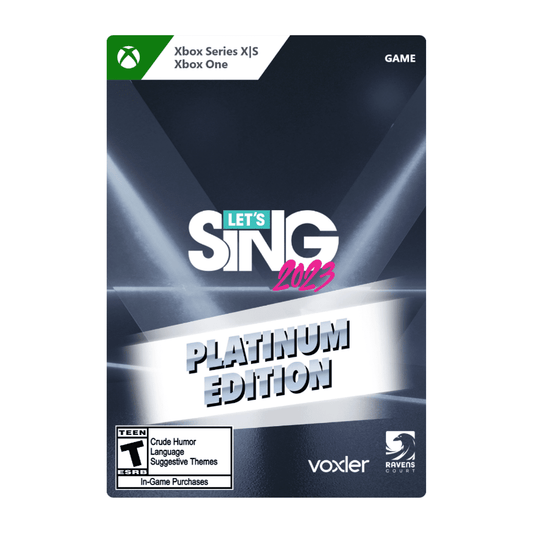 LetS Sing 2023 Platinum Edition - Xbox One, Xbox Series X|S [Digital]