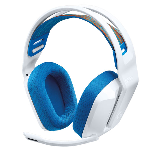 Logitech G535 Lightspeed Wireless Gaming Headset, Plug & Play, Usb Connection, White
