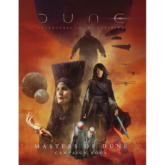 Modiphius Entertainment Dune Adventures in The Imperium: Masters of Dune - Standard Edition  RPG Book  Roleplaying Game