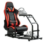Marada G29 Racing Simulator Cockpit With Gaming Chair Fit Logitech Thrustmaster T80 T150 T300Rs,T248