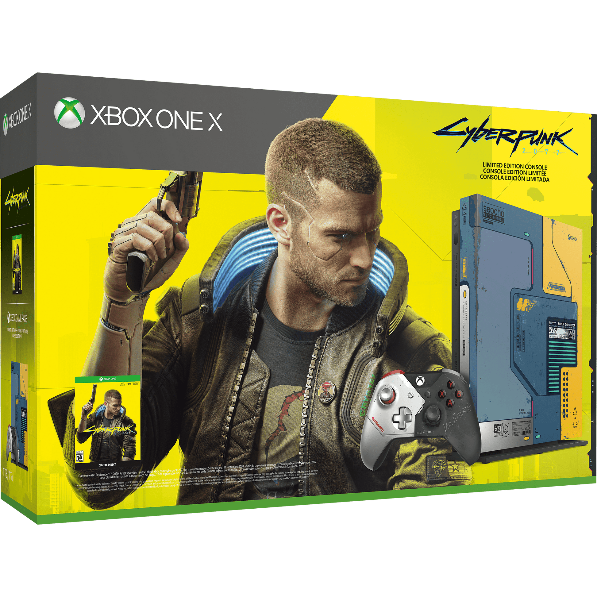 Microsoft Xbox One X 1Tb Cyberpunk 2077 Console Bundle Fmp-00244