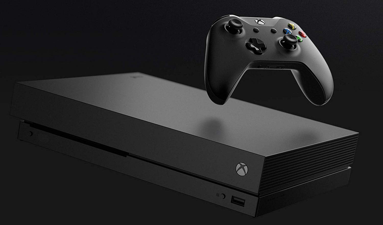 Microsoft Xbox One X 1Tb Gaming Console With Wireless Controller And Xbox Game Pass Live Gold Trial - Native 4K - Hdr - Enhanced