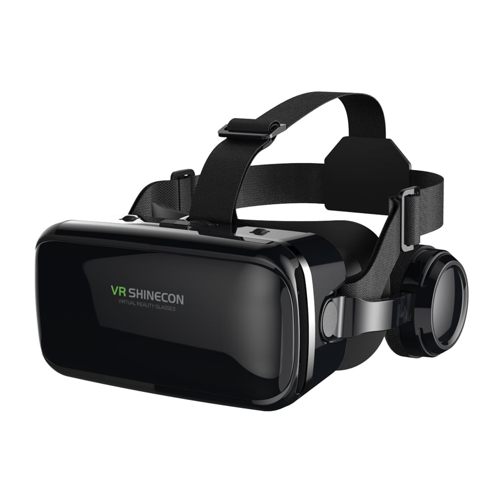 Vr Headset 3D Glasses Virtual Reality Headset For Vr Games & 3D Movies, Eye Care System For Iphone And Android Smartphones