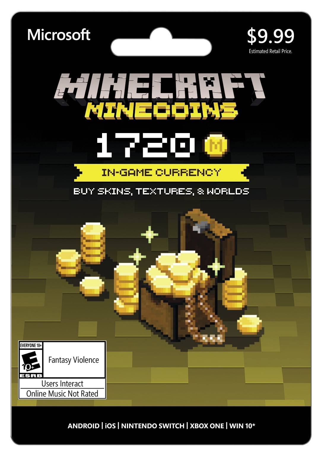 Minecraft Minecoin Pack 1720 Coins - Xbox One [Digital]