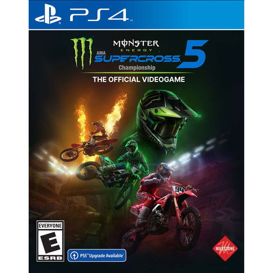 Monster Energy: Supercross 5, Koch Media, Playstation 4, 810086920761