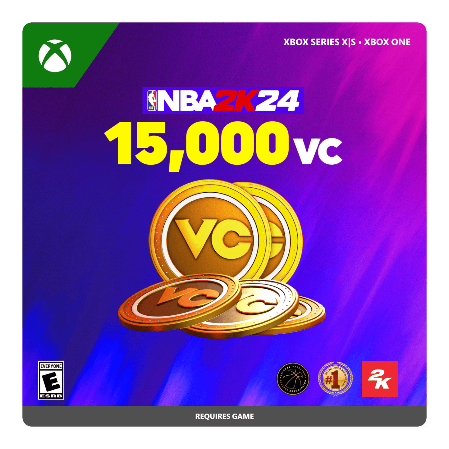 Nba 2K24: 15,000 Vc - Xbox One, Xbox Series X|S [Digital]