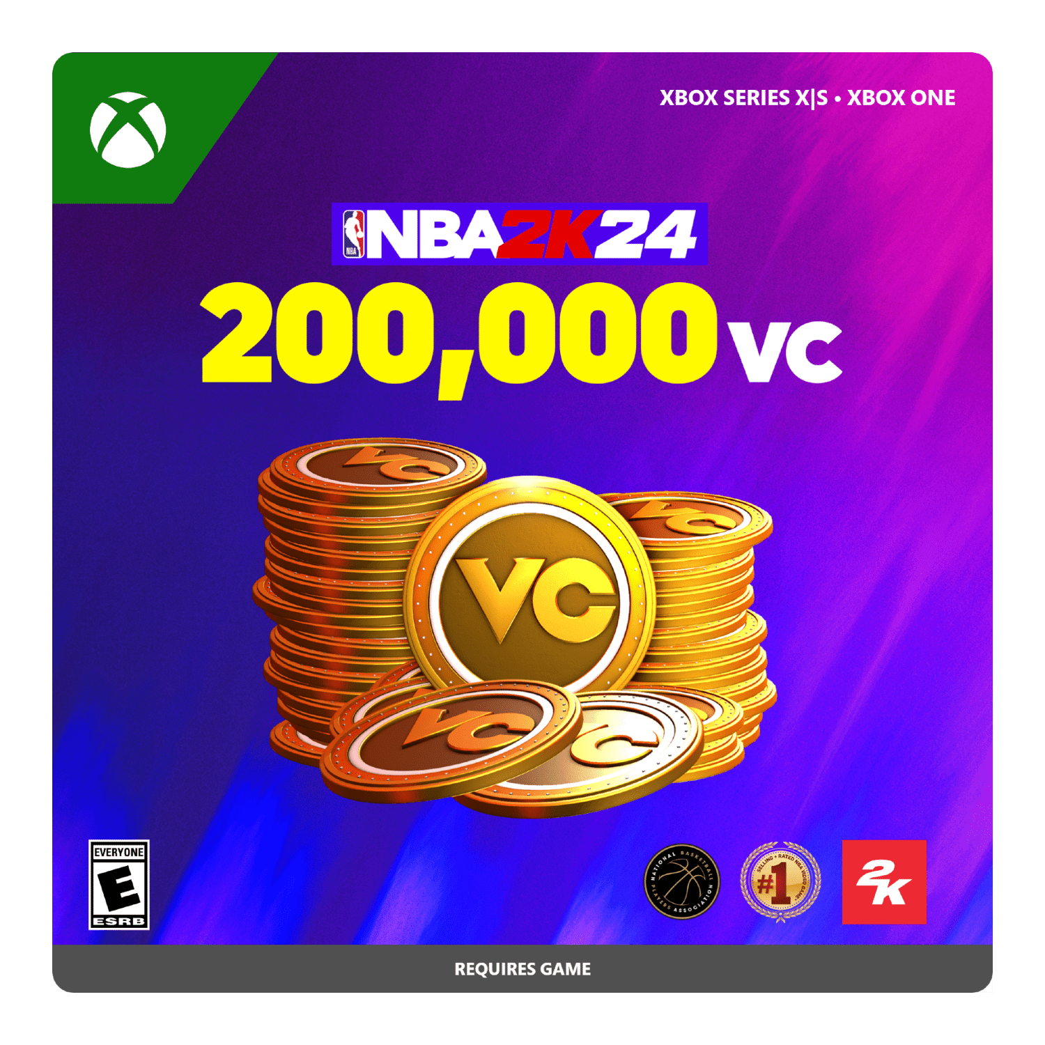 Nba 2K24: 200,000 Vc - Xbox One, Xbox Series X|S [Digital]