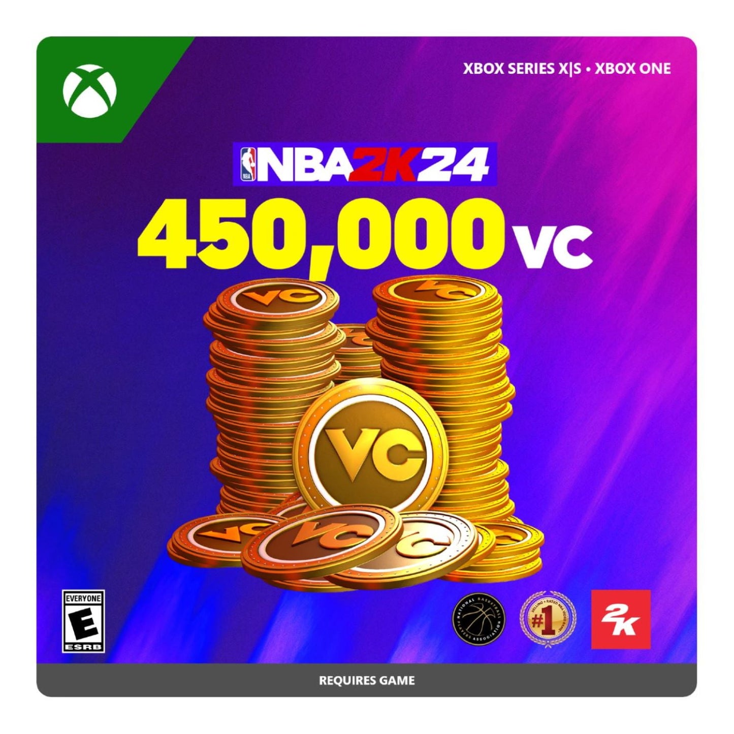 Nba 2K24: 450,000 Vc - Xbox One, Xbox Series X