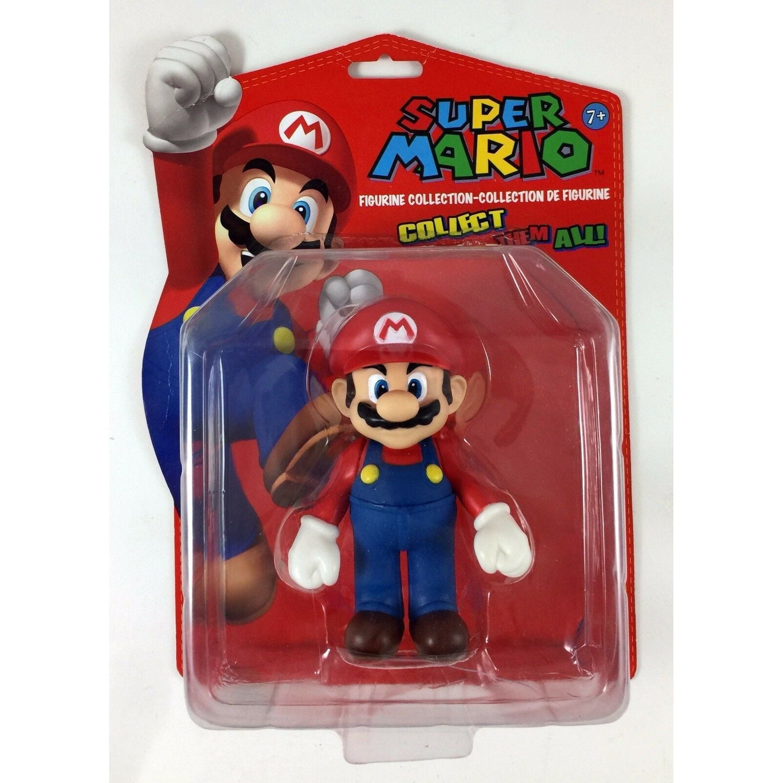 Nintendo 5 Classic Super Mario Brothers Action Figure Mario Collectible #345