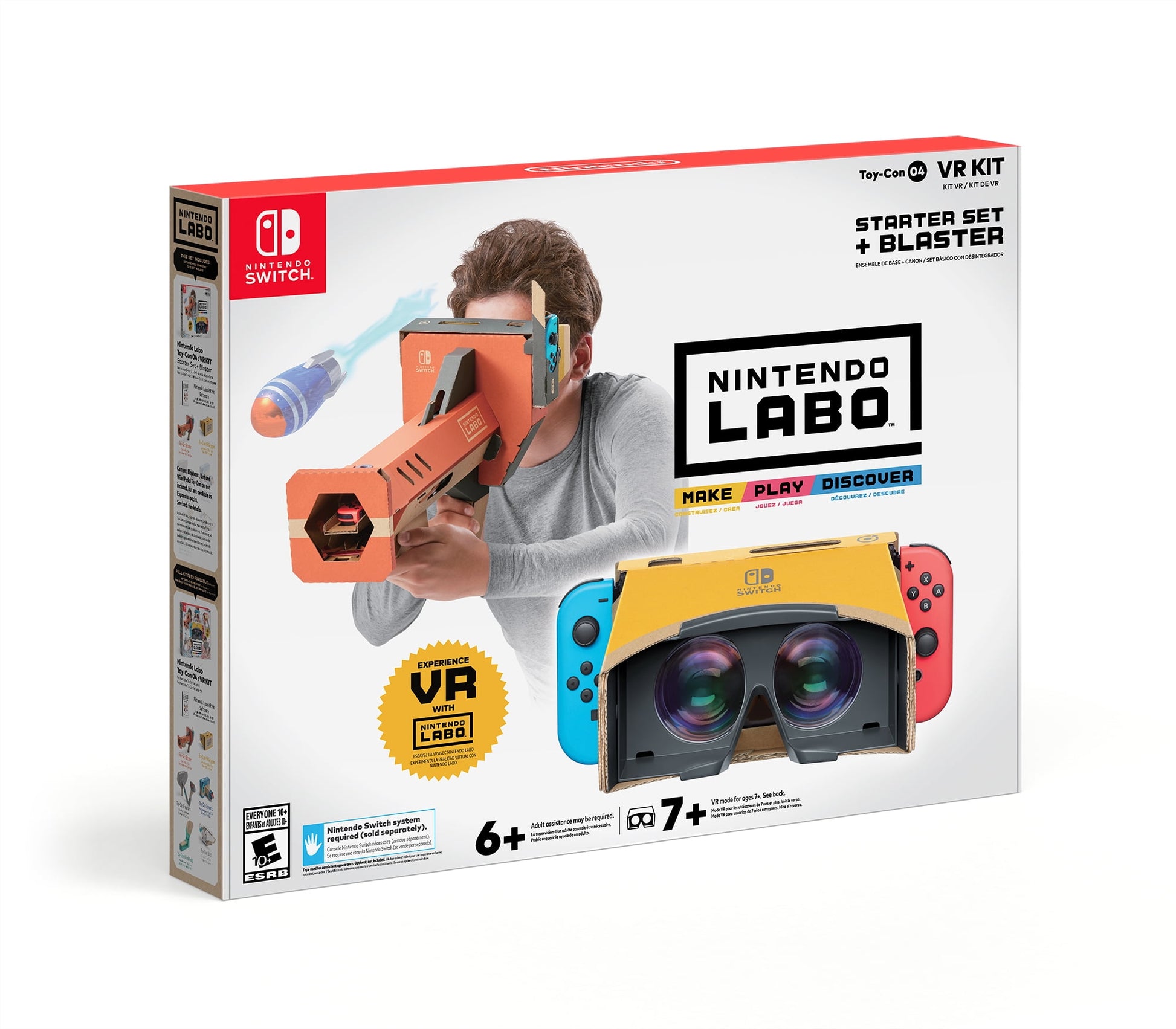 Nintendo Labo Toy-Con 04: Vr Kit - Starter Set + Blaster