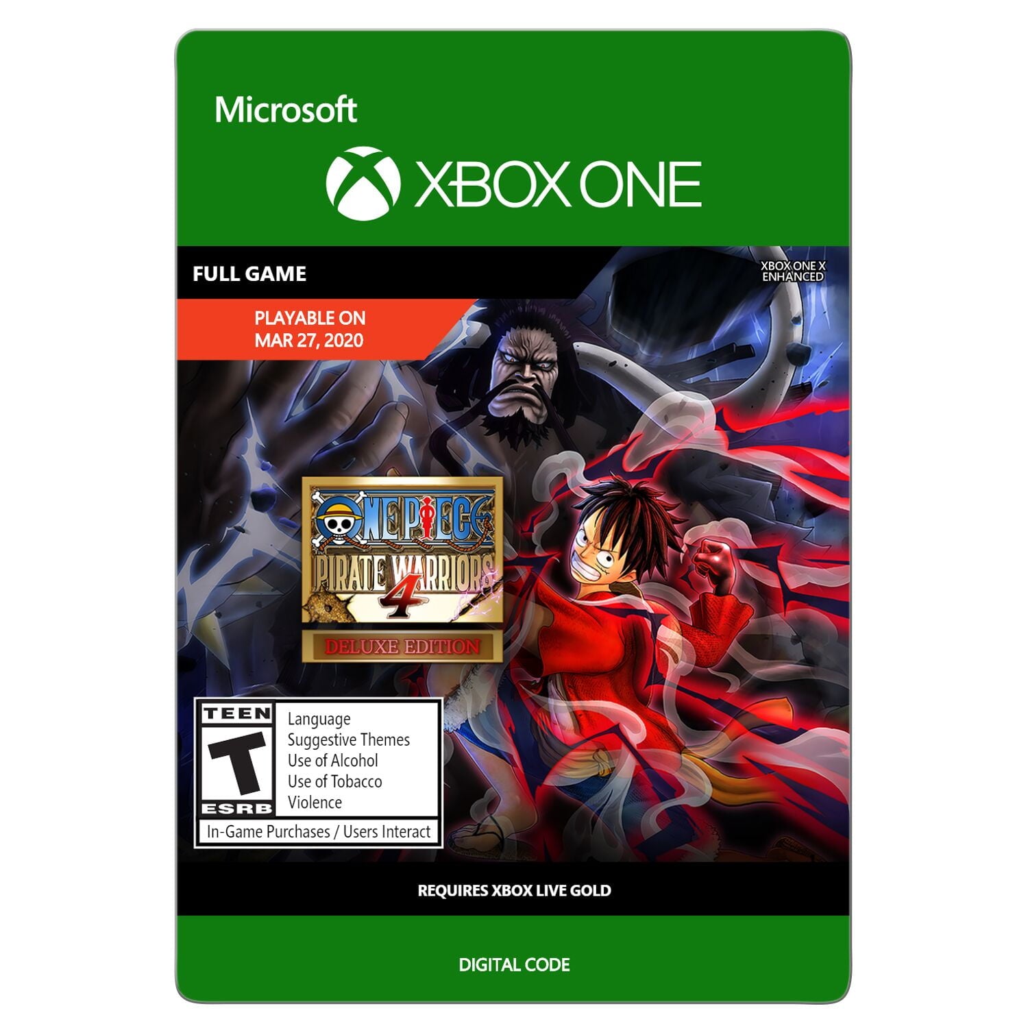 One Piece Pirate Warriors 4 - Deluxe Edition - Xbox One [Digital]