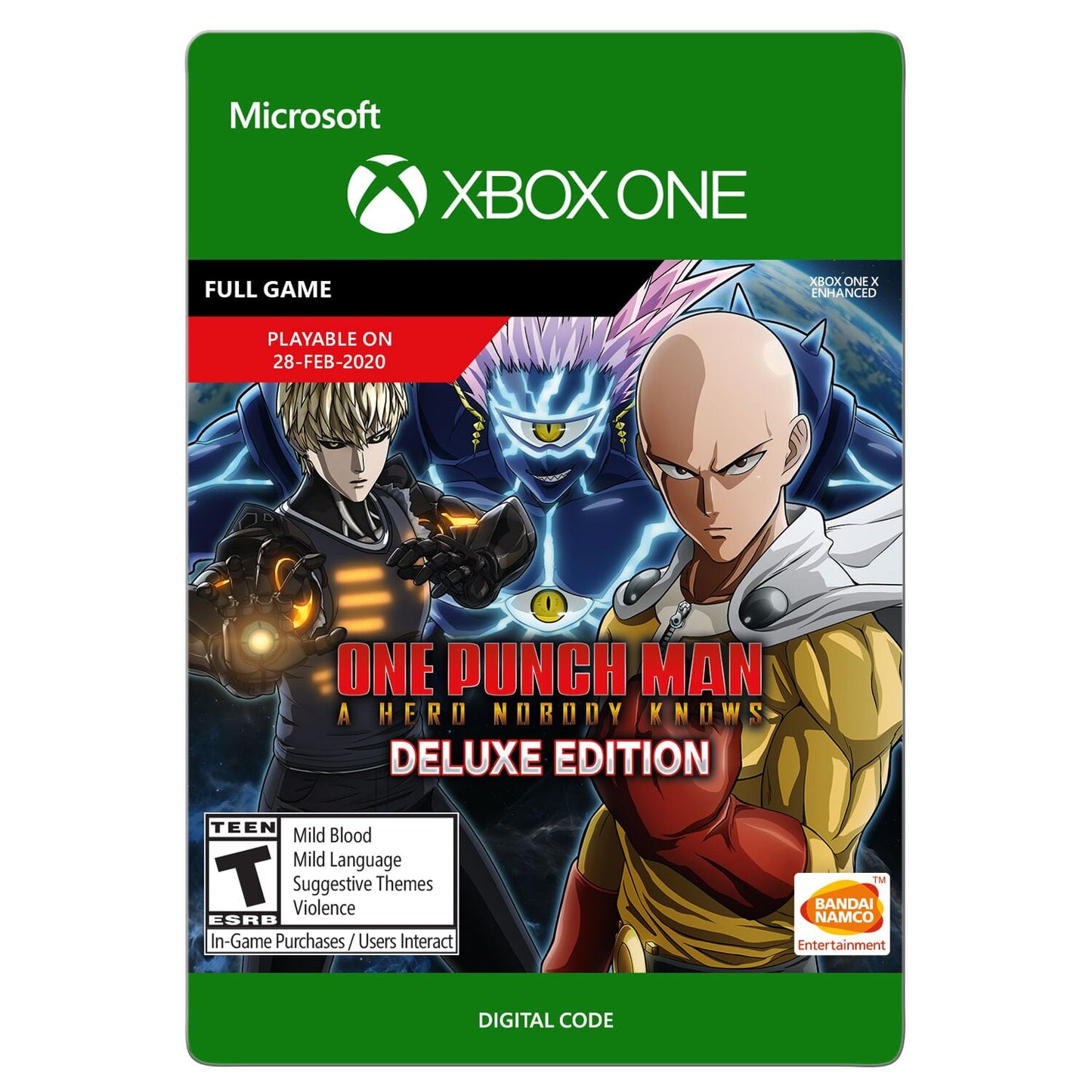 One Punch Man: A Hero Nobody Knows Deluxe Edition - Xbox One [Digital]