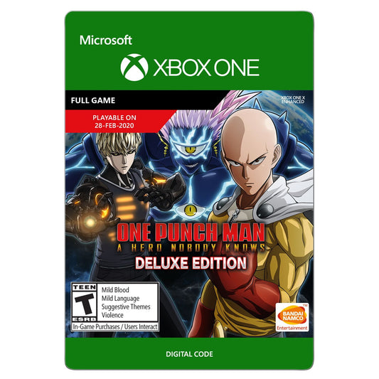 One Punch Man: A Hero Nobody Knows Deluxe Edition - Xbox One [Digital]