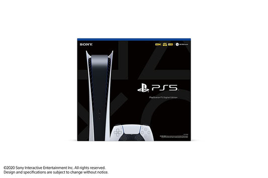 Playstation 2020 New - White Console With Wireless Controller - All Digital Version - Ssd