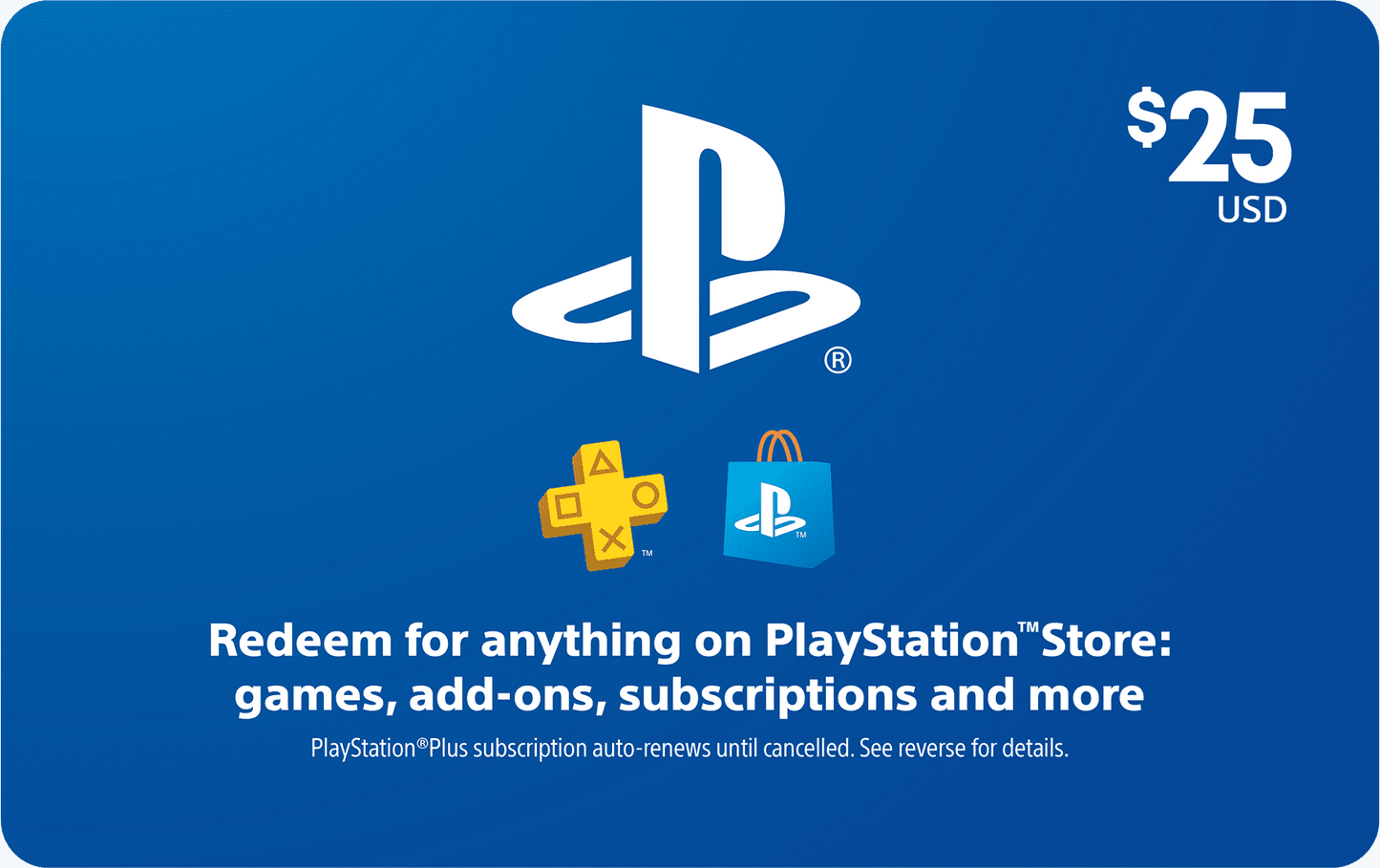 Playstation Store $25 Egift Card [Digital]