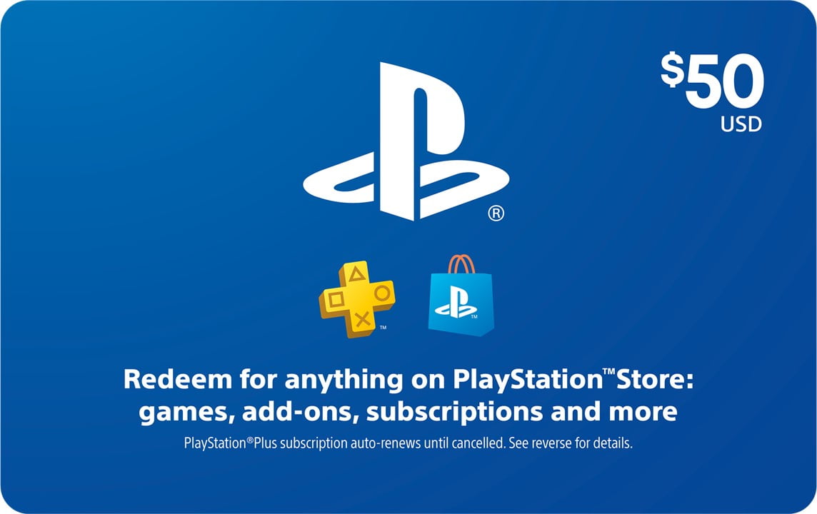 Playstation Store $50 Egift Card [Digital]