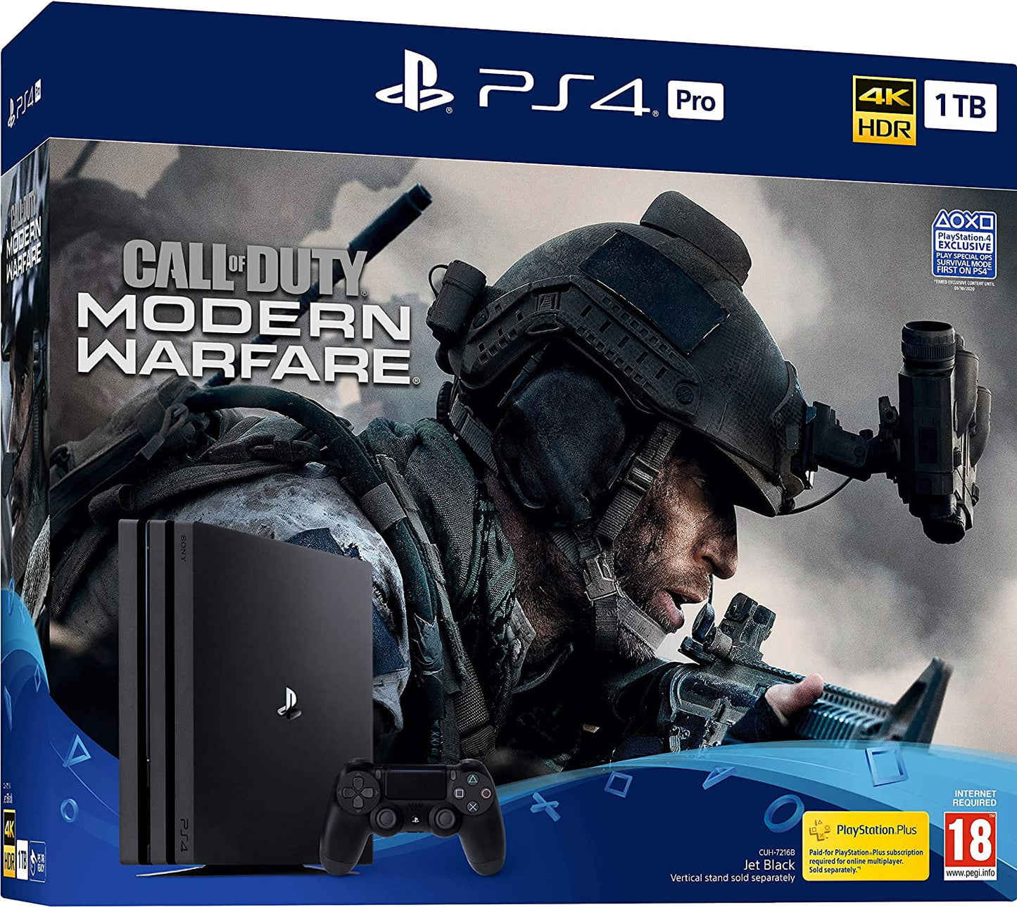 Pre-Owned Call Of Duty: Modern Warfare Ps4 Pro Bundle Ps4 For Playstation 4 Cod