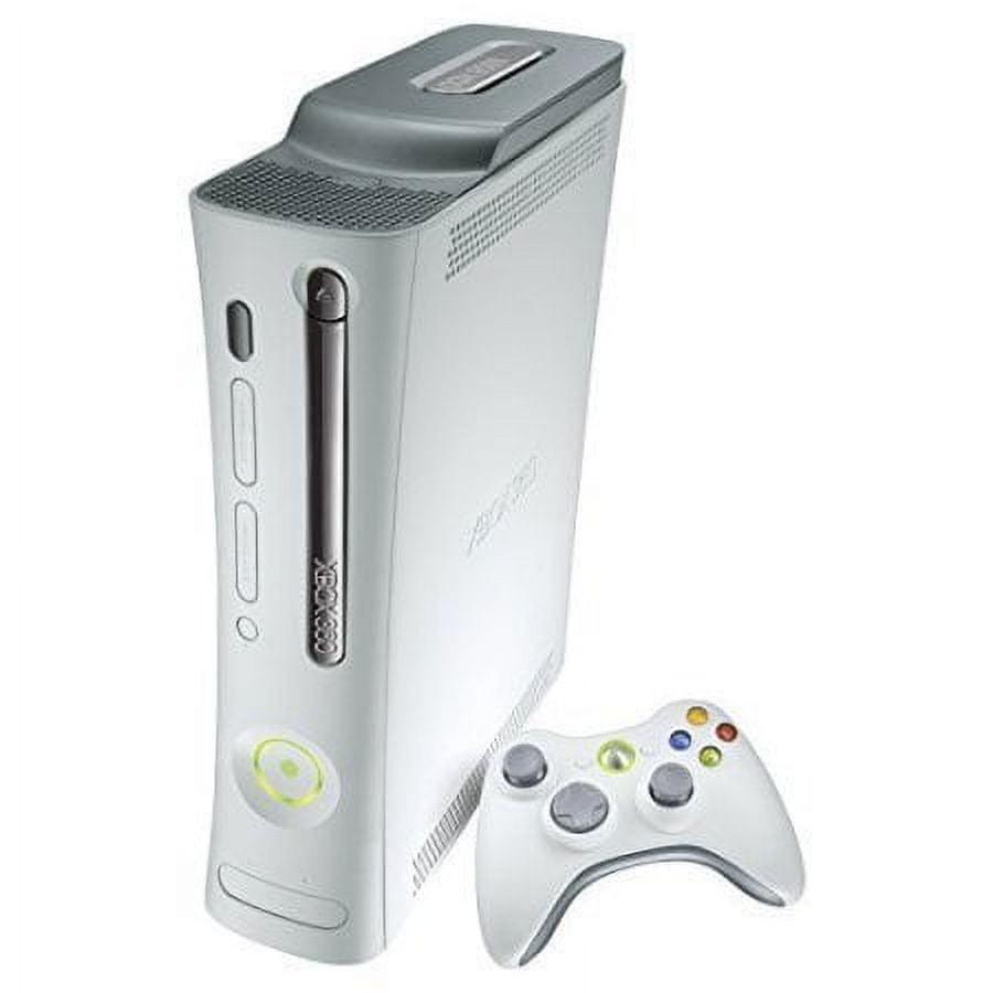 Restored Microsoft Xbox 360 20Gb Pro Console - System White (Refurbished)