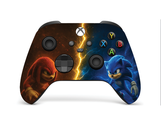 Sonic VS. Knuckles Inspired Xbox Series X/S Controller