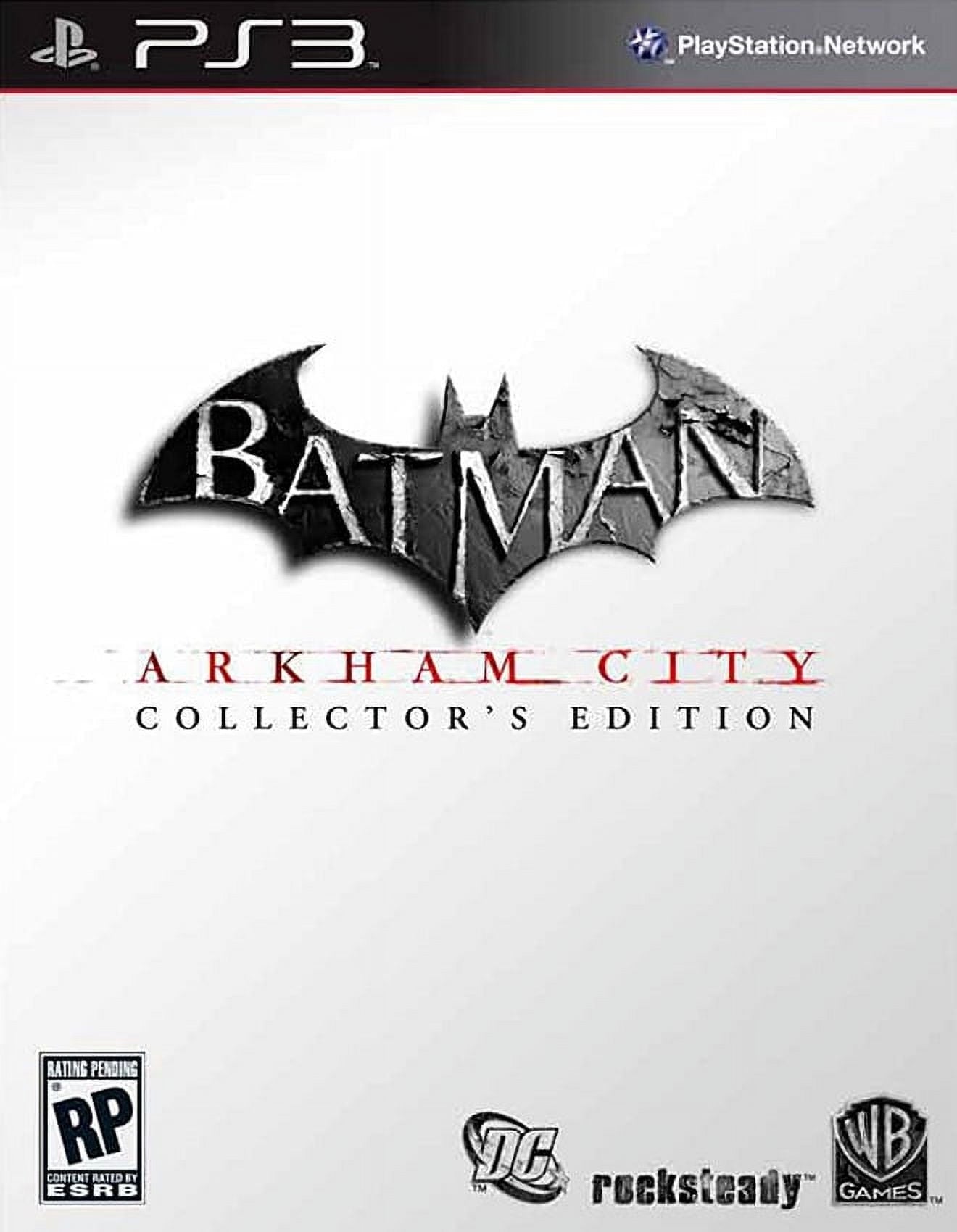 Restored Batman: Arkham City CollectorS Edition (Sony Playstation 3, 2011) Marvel Super Hero Game (Refurbished)