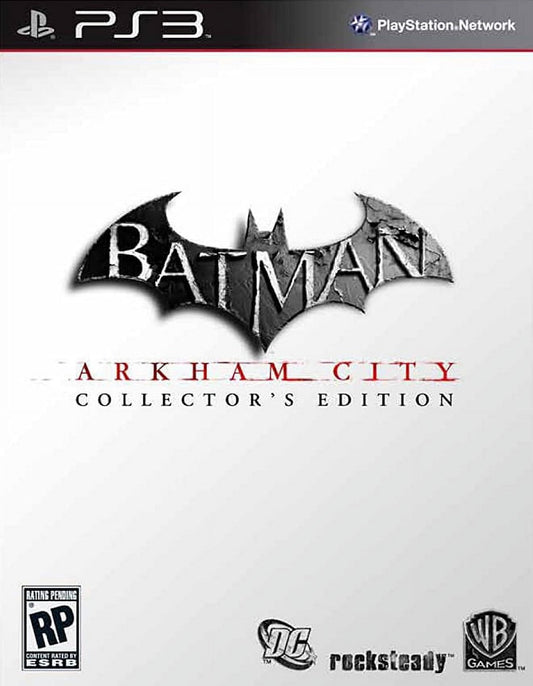 Restored Batman: Arkham City CollectorS Edition (Sony Playstation 3, 2011) Marvel Super Hero Game (Refurbished)