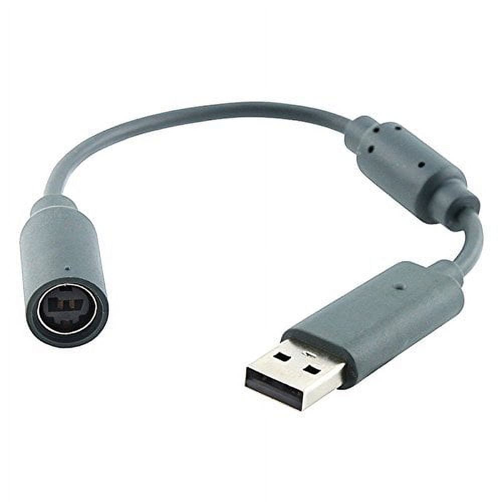 Restored Lot Of 10 For Xbox 360 Wired Controller Usb Breakaway Cable Adapter (Refurbished)