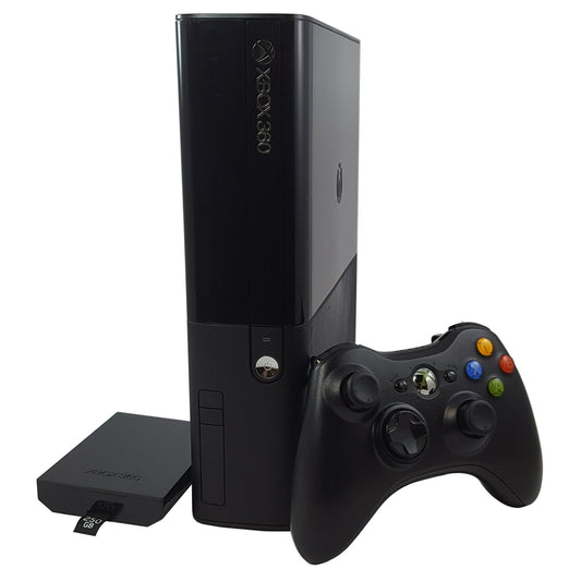 Restored Microsoft Xbox 360 E 250Gb Video Game Console Black Controller Hdmi And Cables (Refurbished)