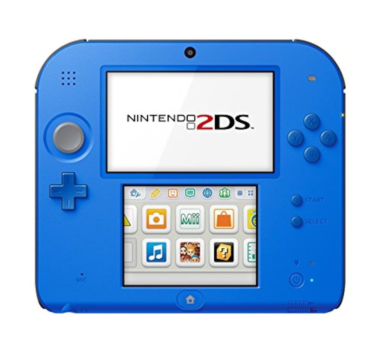 Restored Nintendo 2Ds Electric Blue With Mario Kart 7 Handheld (Refurbished)