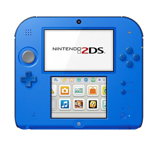 Restored Nintendo 2Ds Electric Blue With Mario Kart 7 Handheld (Refurbished)