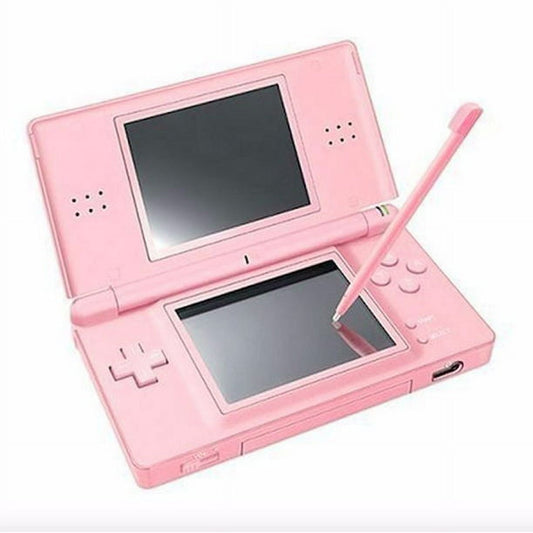 Restored Nintendo Ds Lite (Coral Pink) With Stylus And Wall Charger (Refurbished)