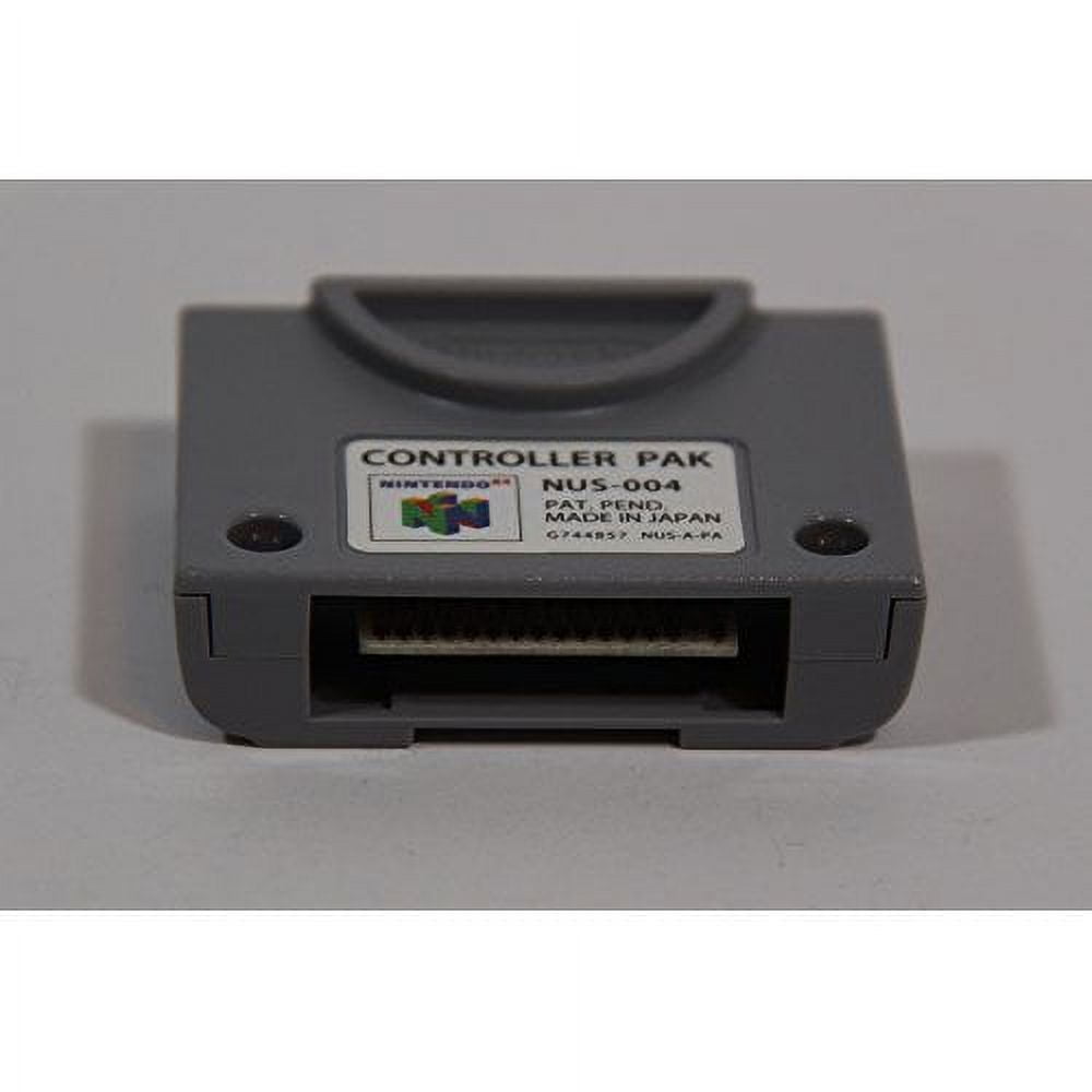 Restored Nintendo Oem 64 Controller Pak Memory Card For N64 (Refurbished)