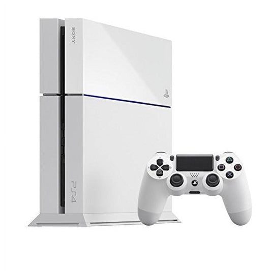 Sony Playstation 4 500Gb With Controller, White, (Refurbished)