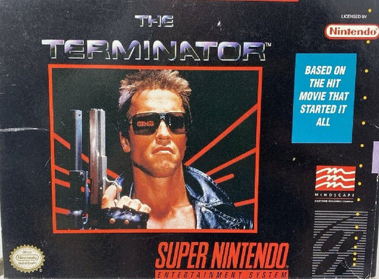 Restored Terminator (Super Nintendo, 1993) Snes Shooter Game (Refurbished)