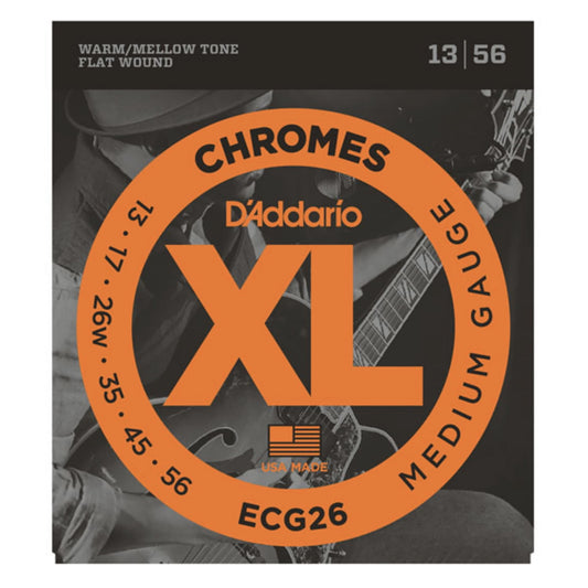 Set Gtr Chromes Med .013-.056