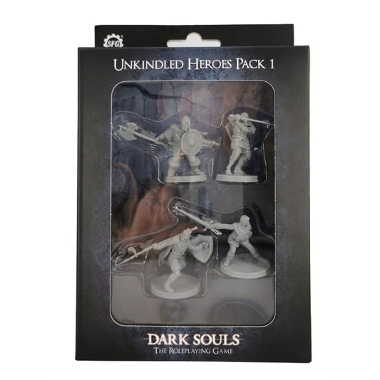 Dark Souls The Role Playing Game: Unkindled Heroes Pack 1 Miniatures & Stat Cards