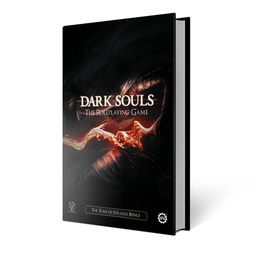 Steamforged Games Dark Souls RPG: Tome of Strange Beings, Medium Assorted Cardboard, Model SFDS-RPG022