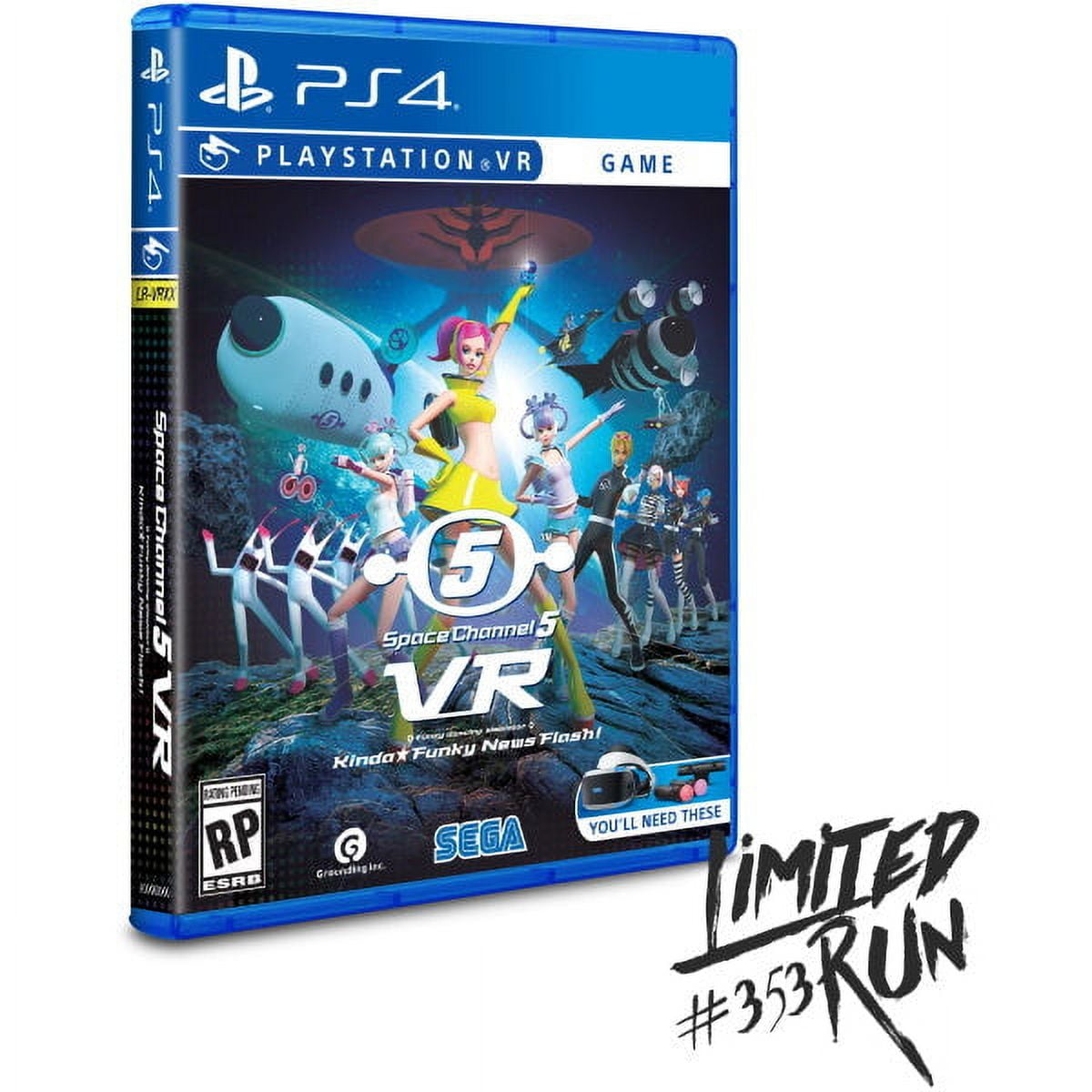 Space Channel 5 Vr: Kinda Funky News Flash - Psvr - Limited Run #353 [Playstation 4]