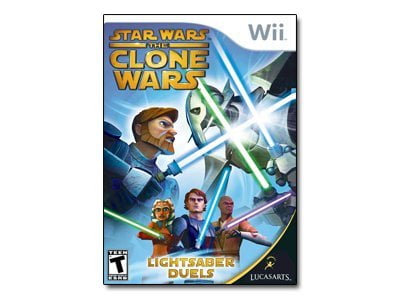 Star Wars The Clone Wars Lightsaber Duels (Wii)