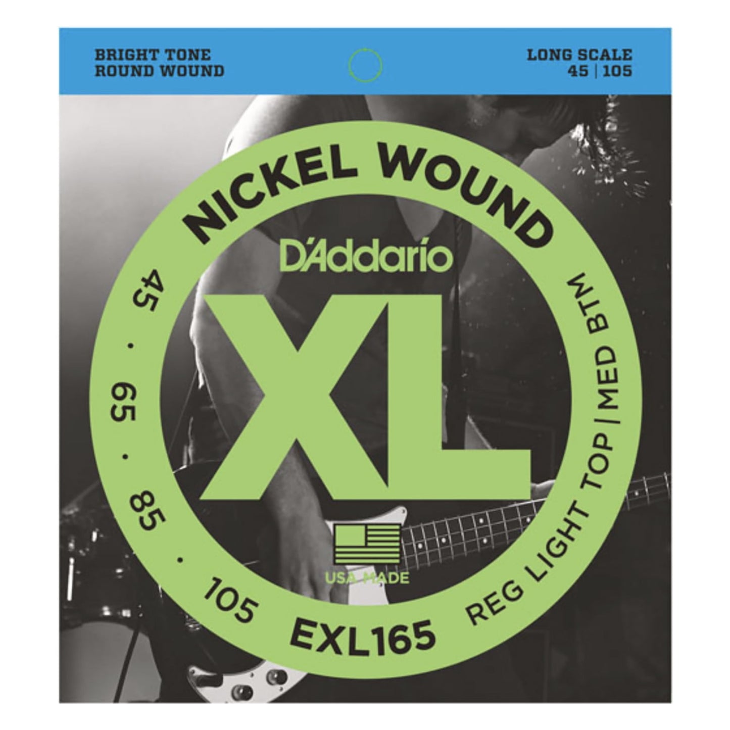 String, DAddario,Bass 45-105 Long Scale