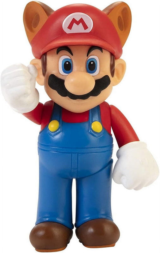 World Of Nintendo Wave 21 Raccoon Mario Mini Figure