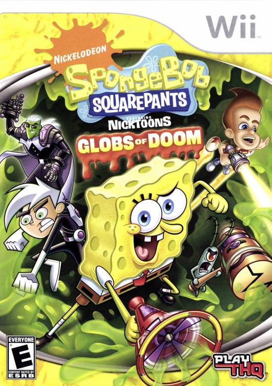 Spongebob Squarepants Featuring Nicktoons: Globs Of Doom - Wii