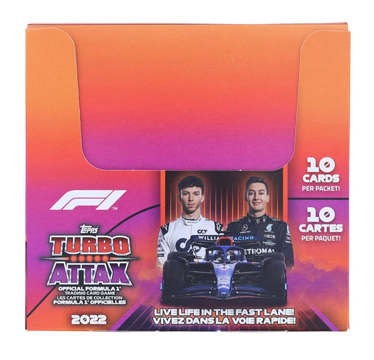 2022 Topps Formula 1 Turbo Attax Display Box  24 Packs